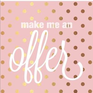 MAKE ME AN OFFER!❤️